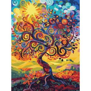 Картина по номерах "Древо буття" 30х40 см