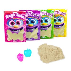 Кінетичний пісок "Magic Sand", 200 г (бежевий)