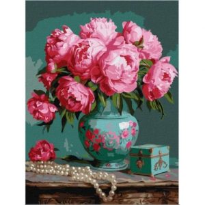 Картина по номерах "Мелодія квітів" 30х40 см