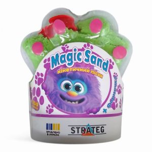 Кінетичний пісок "Magic Sand. Лапка", 250 г (салатовий)