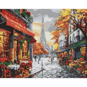 Алмазна мозаїка "Чарівність Парижа" 50х40 см