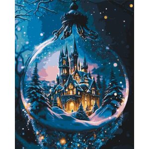 Картина по номерах "Зимовий палац" 40х50 см