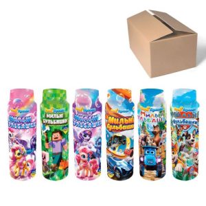 Мильні бульбашки в баночці/39 шт.в кор. "Пані булька"