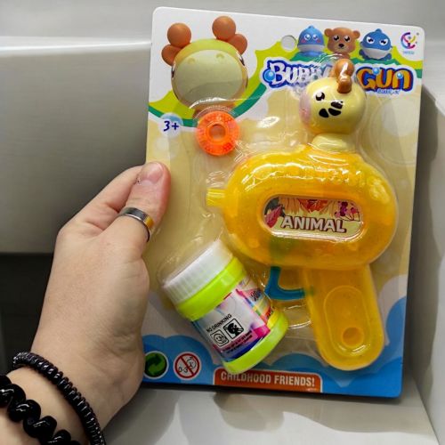 Пістолет з мильними бульбашками "Жирафа", механічний