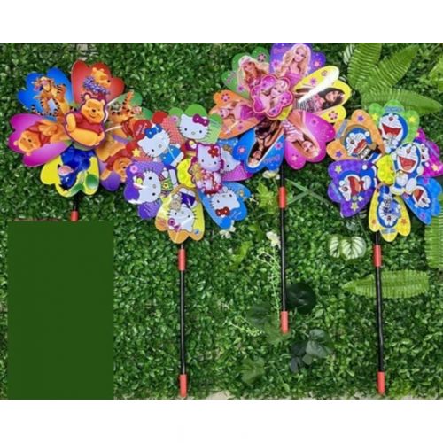 Вітрячок "Герої мультфільмів", висота 48 см, мікс видів, 1 штука