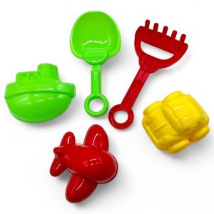 Набір пісочний № 6 (лопатка + граблі + пасочки)