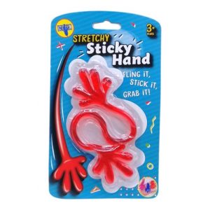 Лизун-антистрес "Рука" 17 см (червоний)
