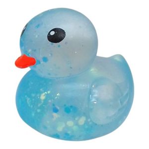 Антистрес жуйка-тягучка "Качечка" 7 см (блакитний)