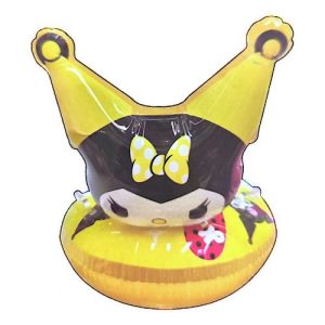 Надувний круг з сидінням "Аніме. Куромі", 60 см, жовтий