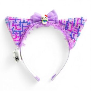 Сяючий обруч "Санріо" 18 см, бузковий