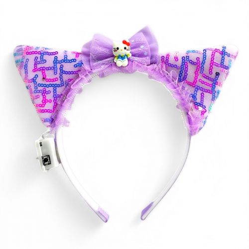 Сяючий обруч "Санріо" 18 см, бузковий