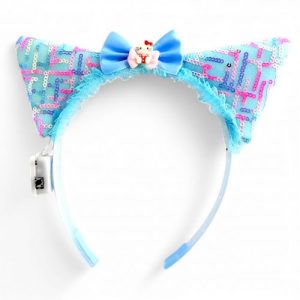 Сяючий дитячий обруч "Sanrio", блакитний