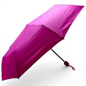 Парасолька механічна "Міні" (діаметр - 96 см), рожева