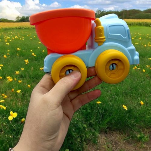 Пісочний набір з машинкою, в сітці