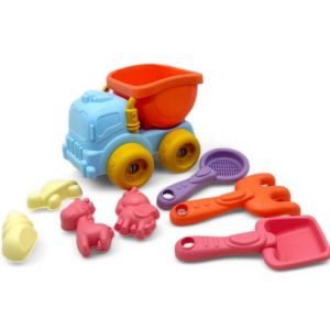 Пісочний набір з машинкою, в сітці