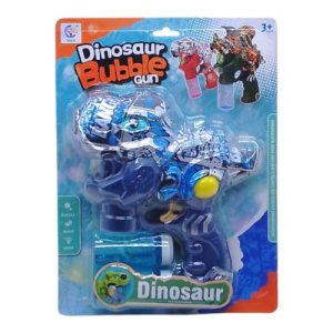Мильні бульбашки "Динозавр тиранозавр", пістолет на батарейках