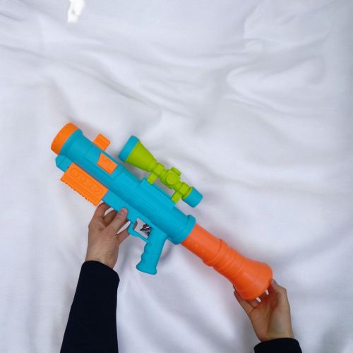 Водний пістолет, помповий механізм, (54 см) бірюзовий