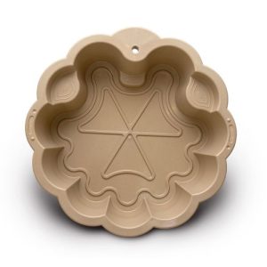 Пісочниця-басейн "Квітка" 81 х 81 х 20 см (бежева)