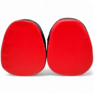 Лапи боксерські, 2 штуки (червоно-чорні)