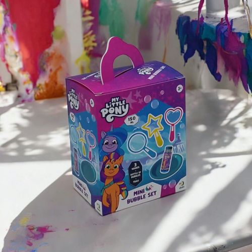 Набір мильних бульбашок "My Little Pony", 150 мл, миска, 3 рамки