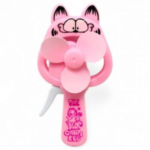 Механічний вентилятор "Гарфілд" (рожевий)