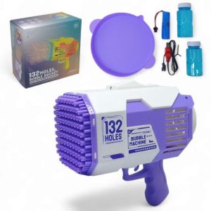 Мильні бульбашки "Bubble Rocket", 132 отвори, акумулятор