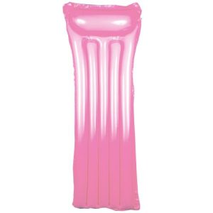 Надувний матрац із подушкою, 183х69 см (рожевий)