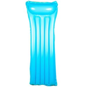 Надувний матрац із подушкою, 183х69 см (блакитний)