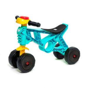 Мотоцикл "Велобіг №2", бірюзовий