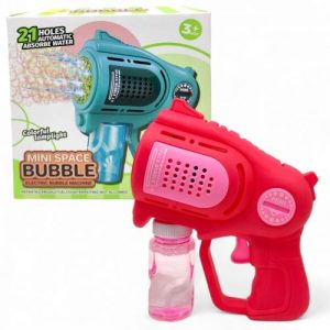 Пістолет з мильними бульбашками (на батарейках)