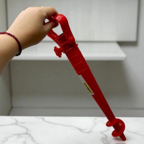 БУР ДЛЯ ПІСКУ, КРІПЛЕННЯ ПАРАСОЛЬКИ, 38 cм (СИНІЙ)