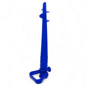 БУР ДЛЯ ПІСКУ, КРІПЛЕННЯ ПАРАСОЛЬКИ, 38 cм (СИНІЙ)