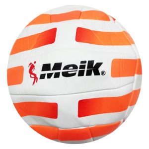Мʼяч волейбол  PVC (ПОМАРАНЧЕВИЙ В БІЛУ СМУЖКУ)