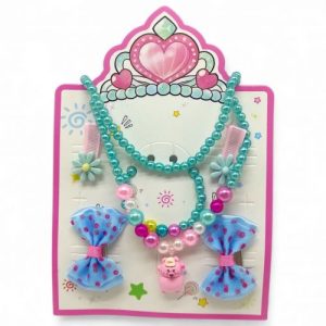 Дитячий набір біжутерії Капібара (блакитний)