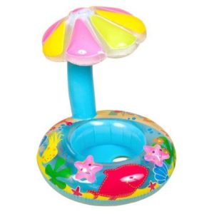 Надувне коло з сидінням Пальма 60 см (БЛАКИТНЕ) малюнок може відрізнятися