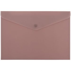 Папка на кнопці, А4, Morandi рожевий
