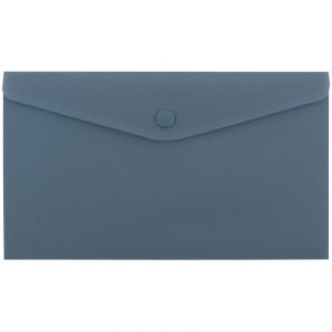 Папка-конверт на кнопці DL, Morandi блакитний