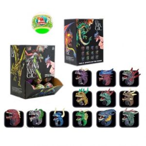 Фігурка-сюрприз (каблучка) "Дракони", мікс видів