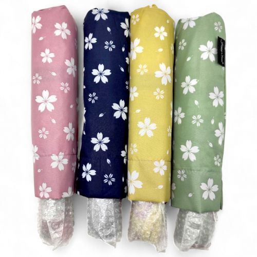 Парасолька складна, діаметр купола - 85 см (рожева)