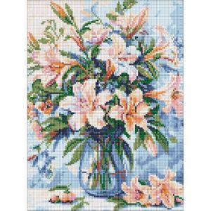 АЛМАЗНА МОЗАЇКА "КВІТКОВА ПОЕМА" 30х40 см