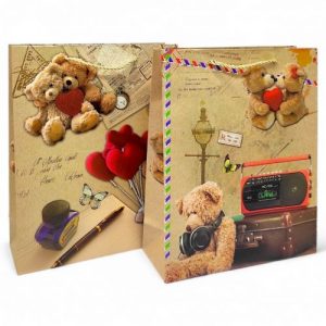 Пакет подарунковий, 32х26х10 см,(МІКС ВИДІВ)