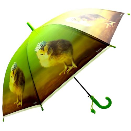 Дитяча парасолька КУРЧАТКО (САЛАТОВИЙ)