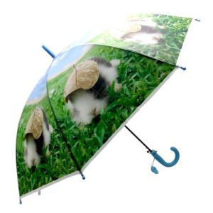 Дитяча парасолька КРОЛИК (БЛАКИТНИЙ)