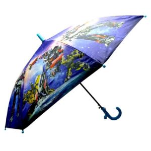 Дитяча парасолька ТРАНСФОРМЕРИ (БЛАКИТНИЙ ВИД 1)