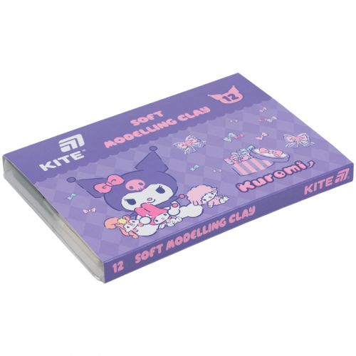 Пластилін восковий, 12 кольорів, 240 г. HK