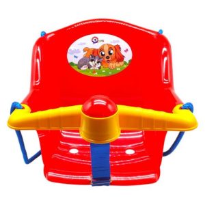 Гойдалка КОТИК ПЕСИК (ЧЕРВОНА)