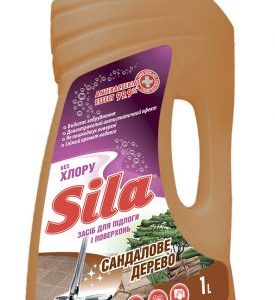 SILA засіб д/миття підлоги 1,0 л Сандалове дерево