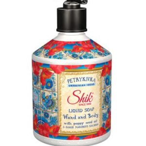 Shik р/крем-мило 500г з олією макового насіння