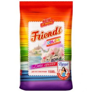 Друг пральний порошок 1,5кг Color