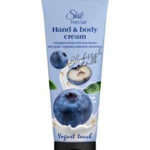 Shik Nectar YOGURT TOUCH Крем д/рук і тіла 75мл Екстракт чорниці та вівсяного молока